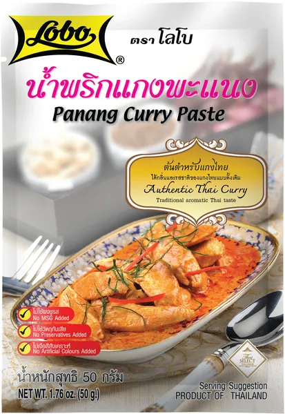 Panang karija garšvielu pasta LOBO, 50g