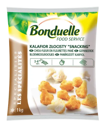 Panēti puķkāposti SNACKING Bonduelle, 1kg