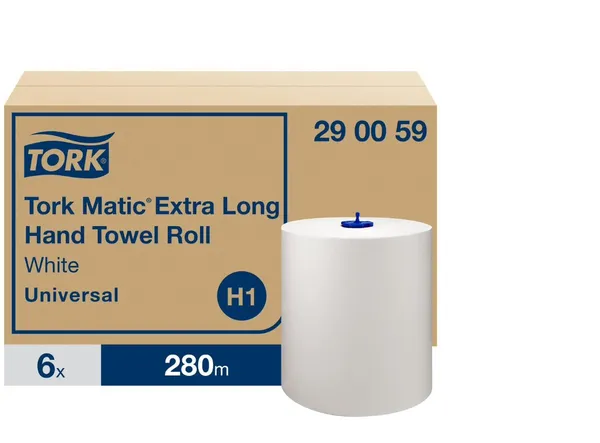 Papīra dvieļi Tork Universal H1, 1 kārta, 1142 loksnes, 280m,  290059