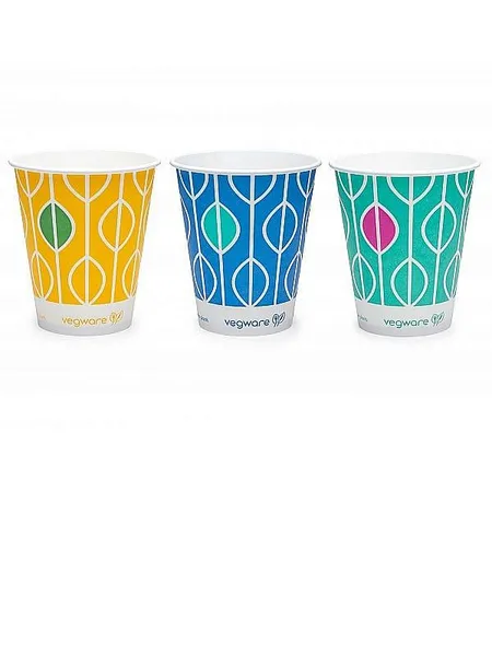 Papīra glāze Hula aukstajiem dzērien. ar pārkl. no kuk. cietes, D 96mm, 480ml, 0.537kg, 50gab