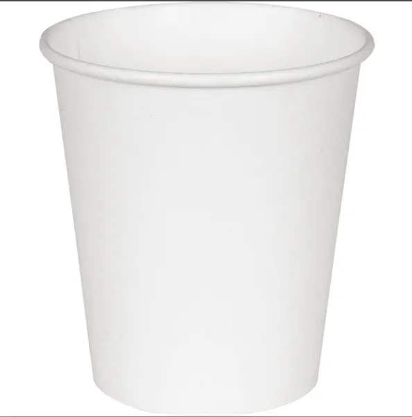 Papīra glāzes ABENA Gastro, 7,8cm, D 7,2cm, 205ml, balti, PE, 7 oz, 0.217kg, 50gab