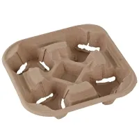 Papīra glāžu turētājs, 4 gl., 215 x 215 mm, 2.74kg, 65gab