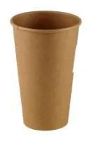 Papīra krūzīte KRAFT, PAP, kartona, 480ml, D90 mm, 50gab