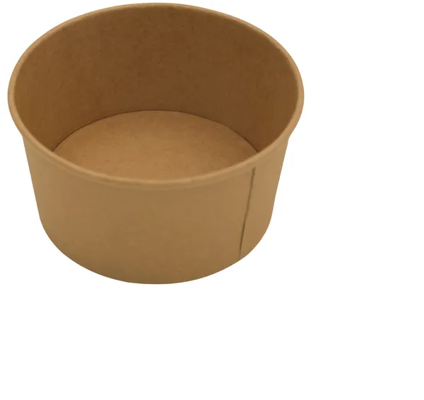 Papīra salātu trauks KRAFT 750ml, D 145mm, H 5,8 cm, 0.827kg, 50gab