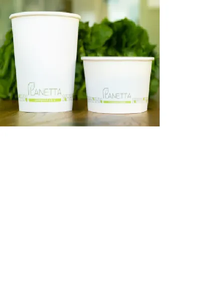 Papīra zupas trauks PLANETTA 450ml, D 11,5 cm, PLA, 0.325kg, 25gab