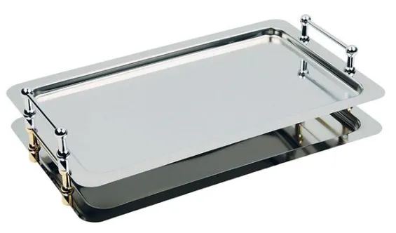 Paplāte BUFFET-STAR, GN1/1, nerūsējošais tērauds (LIETOTS) 1gab