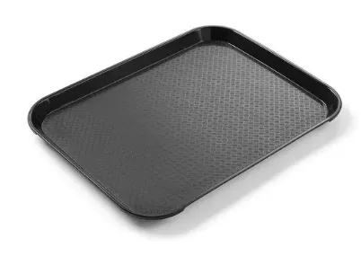 Paplātes melna, plastmasas PP, 265x345 mm, 878750