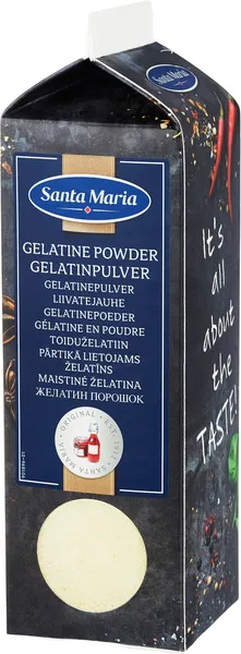 Pārtikā lietojams želatīns 600 g, Santa Maria