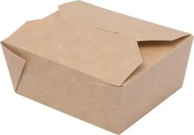 Pārtikas kastīte ABCPAK, kraft, 14x10x5cm, 750ml, 0.9kg, 50gab