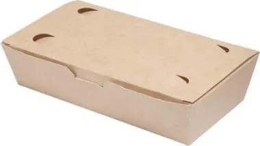 Pārtikas kastīte SUSHI ABCPAK, kraft, 20x10 x5cm, 2.32kg, 100gab