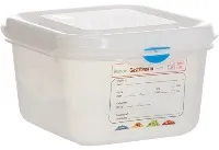 Pārtikas tvertne  GN 1/6, 1,7l, H100 mm