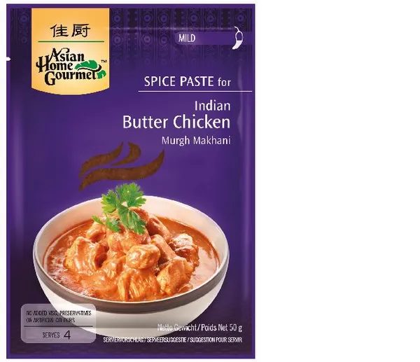 Pasta INDIAN sviesta, vistas gaļa, pikanta, 50g