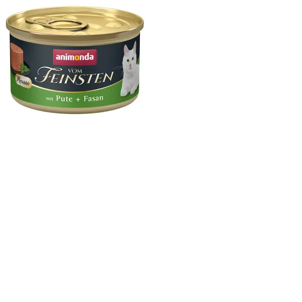 Pastēte kaķiem ANIMONDA Mousse, tītars ar fazānu, 85g