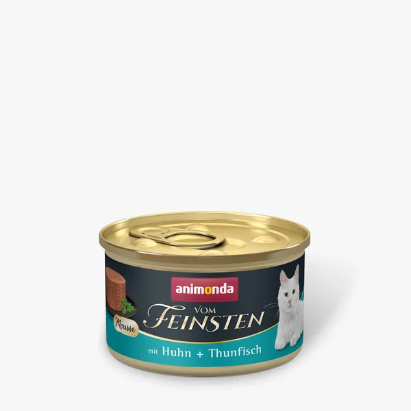 Pastēte kaķiem ANIMONDA Mousse, vista ar tunci, 85g