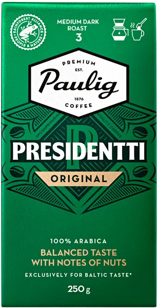 Paulig Presidentti malta kafija, 250g