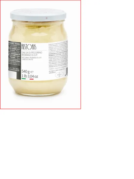 Pecorino Romano siera mērce RISTORIS, 580ml/540g