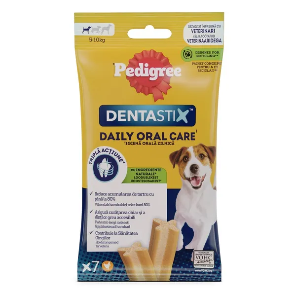 Pedigree Dentastix small kauliņš zobiem (7 gab.) 110g