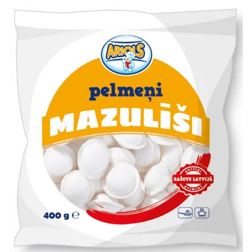 Pelmeņi Mazulīši 400g, Ariols