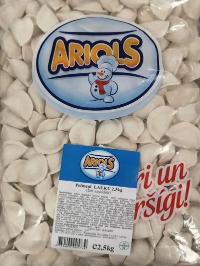 Pelmeņi LAUKU, 2,5kg