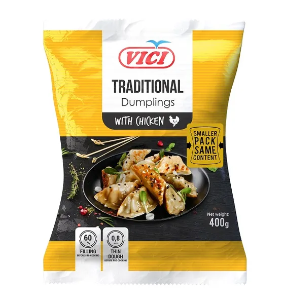 Pelmeņi ar vistas gaļu Traditional 400g, Viči