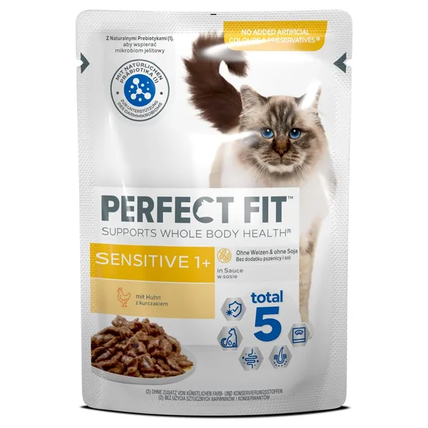 PERFECT FIT Sensitive cālis 85g (maisiņš)