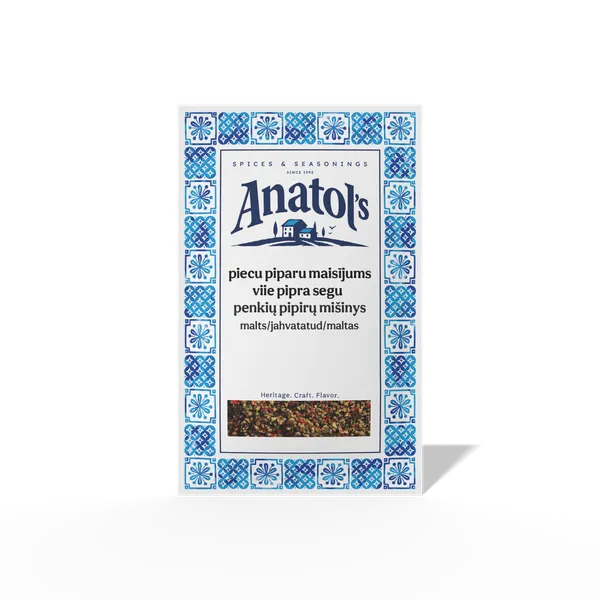 Piecu piparu maisījums, malts ANATOLS, 20g