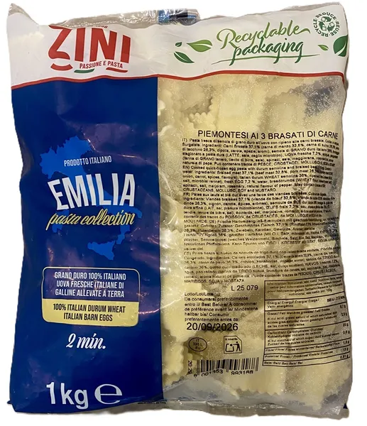 Piemontesi ZINI, ar jaukto gaļu, 1kg