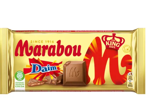 Piena šokolāde MARABOU Daim, 220 g