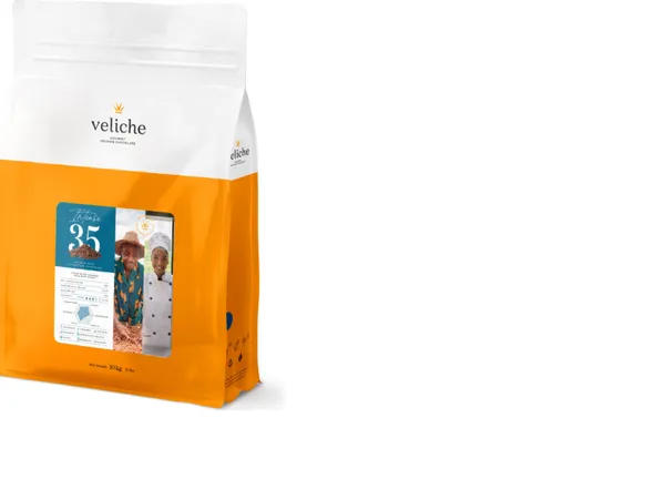 Piena šokolāde VELICHE, 35%, 10kg