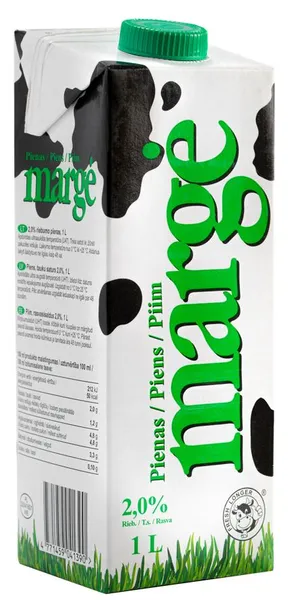 Piens Marge UHT 2% 1l