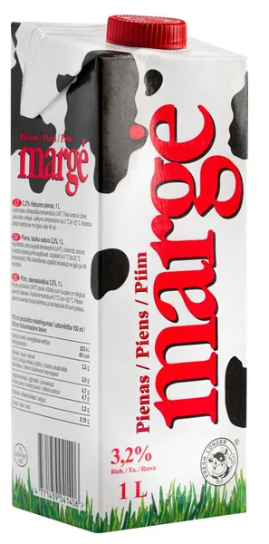 Piens Marge UHT 3,2% 1l
