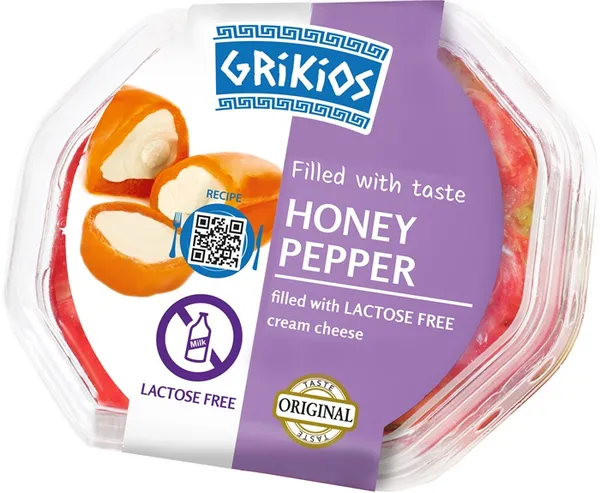 Pildīti Honey pipari GRIKIOS ar sieru, bez laktozes, 200g
