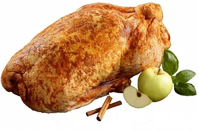 Pīle ar ābolu pildījumu, saldēta ~2kg