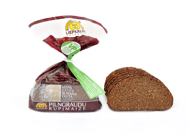 Pilngraudu rupjmaize , bez rauga, griezta, 400g