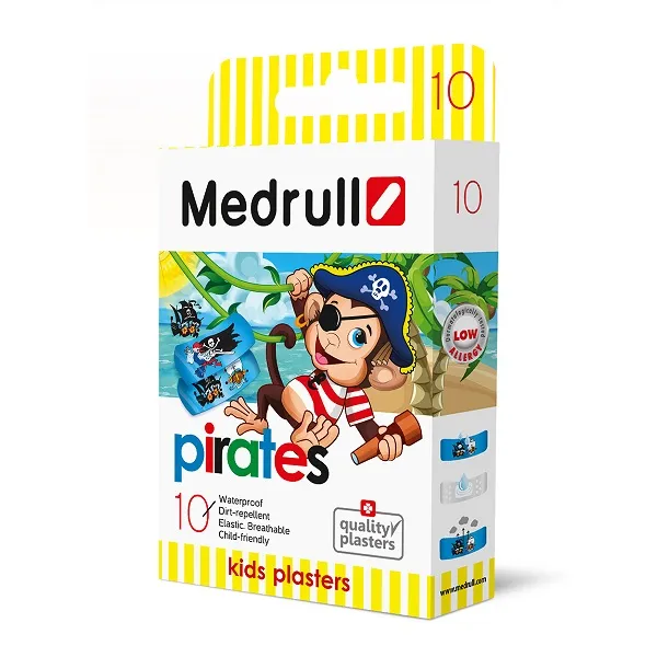 Plāksteri MEDRULL "Pirates", N10
