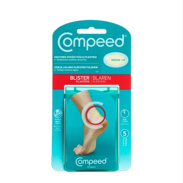 Plāksteri tulznām COMPEED, vidēja lieluma, N5