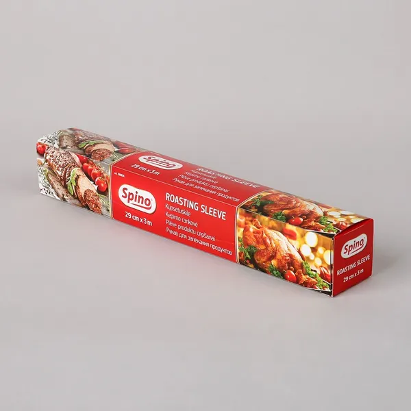 Plēve cepšanai 29cm x 3m, kartona kastītē PET, 0.089kg