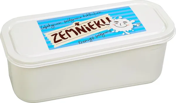 Plombīra saldējums, ZEMNIEKU , 5L/2.7 kg