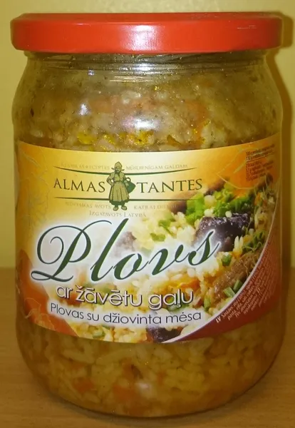 Plovs ar gaļu ALMAS TANTE, 500g