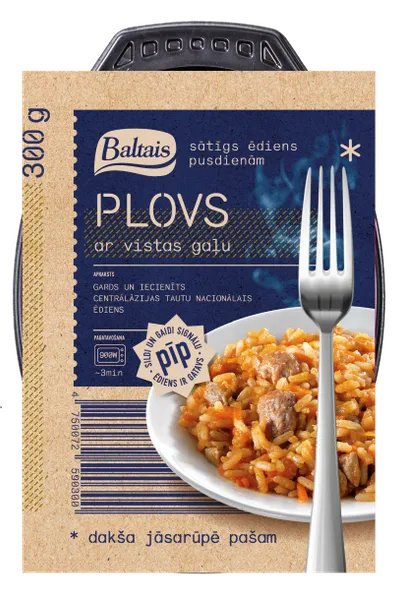 Plovs ar vistas gaļu 300g
