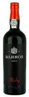 Portvīns BARROS RUBY, sarkans, salds, 19,5%, 0.75l