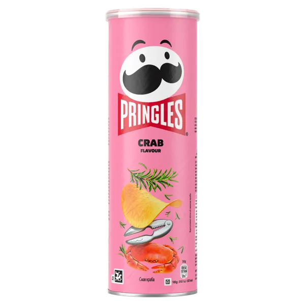 PRINGLES ar krabju garšu, 165g