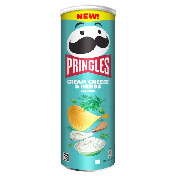 PRINGLES Cream Cheese & Herbs 165g