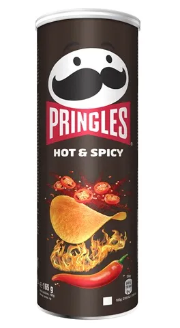 PRINGLES Hot & Spicy RAL, 165 g