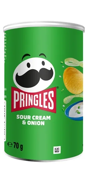 PRINGLES SOUR CREAM & ONION 70g