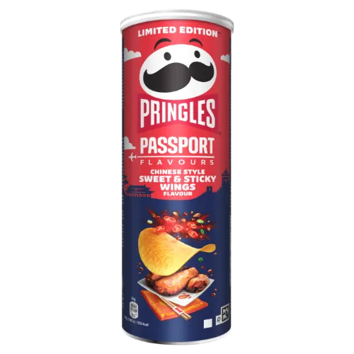 PRINGLES Sweet & Sticky Wings, 165g