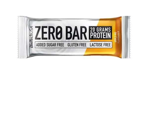 Proteīna batoniņš BioTechUSA Zero Bar, ābolu pīrāga garša, 50g
