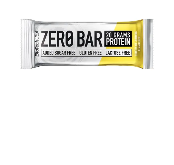 Proteīna batoniņš BioTechUSA Zero Bar, šokolāde-banāns, 50g