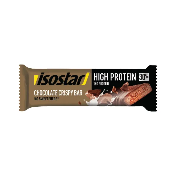 Proteīna batoniņš ISOSTAR 30 Toffee Crispy šokolādes, 55g