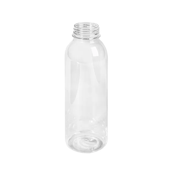 Pudeles apaļas, PET, 500ml, caurspīdīgs kakls 38mm, 2.688kg, 112gab